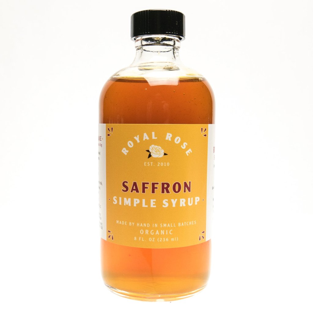 Saffron Organic Simple Syrup - Tipsy Cocktail Supply Co.