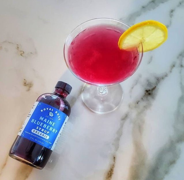 Blueberry Organic Simple Syrup - Tipsy Cocktail Supply Co.