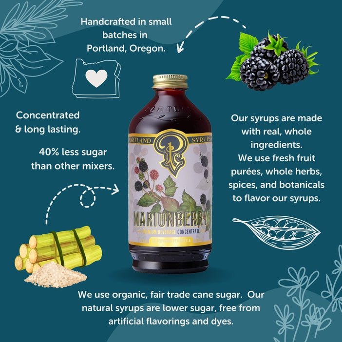 Marionberry Syrup - Tipsy Cocktail Supply Co.