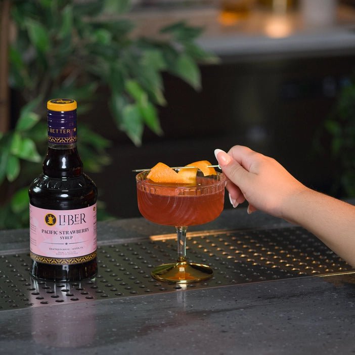 Pacific Strawberry Syrup - Tipsy Cocktail Supply Co.