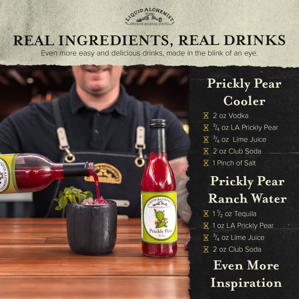 Prickly Pear Cocktail Syrup - Tipsy Cocktail Supply Co.