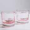 CHERRY BLOSSOM COLLECTION | The Rocks Glasses | Set of 2 | Made in USA - Tipsy Cocktail Supply Co.