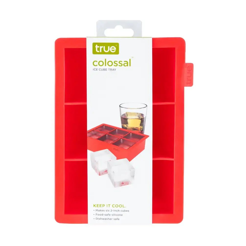Giant 2" Ice Cube Tray - Tipsy Cocktail Supply Co.