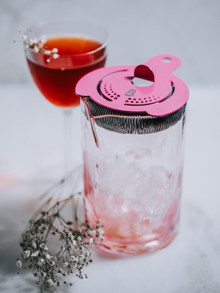 CHERRY BLOSSOM COLLECTION | The Hawthorne Strainer | Made in USA - Tipsy Cocktail Supply Co.
