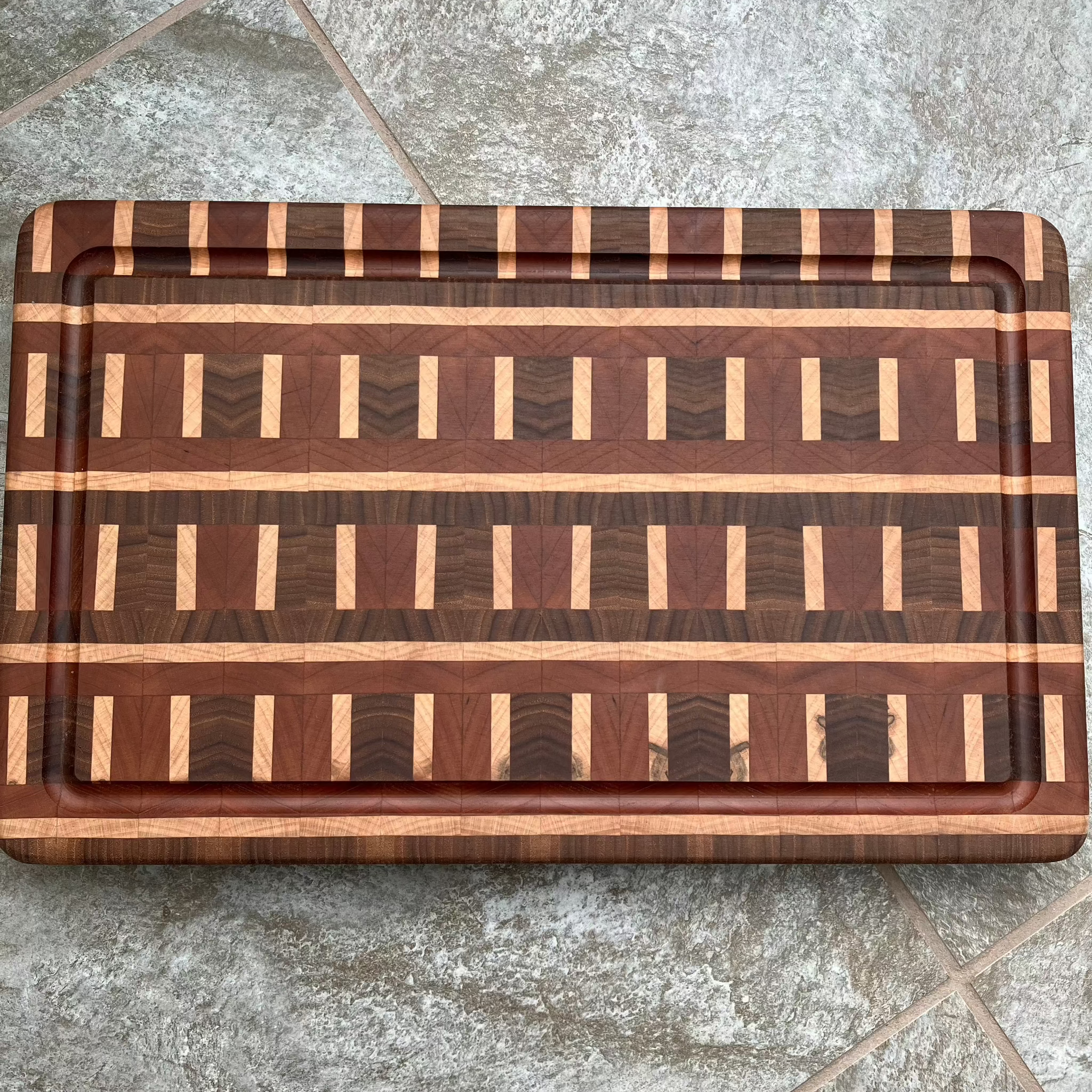 Handmade wooden cutting board
