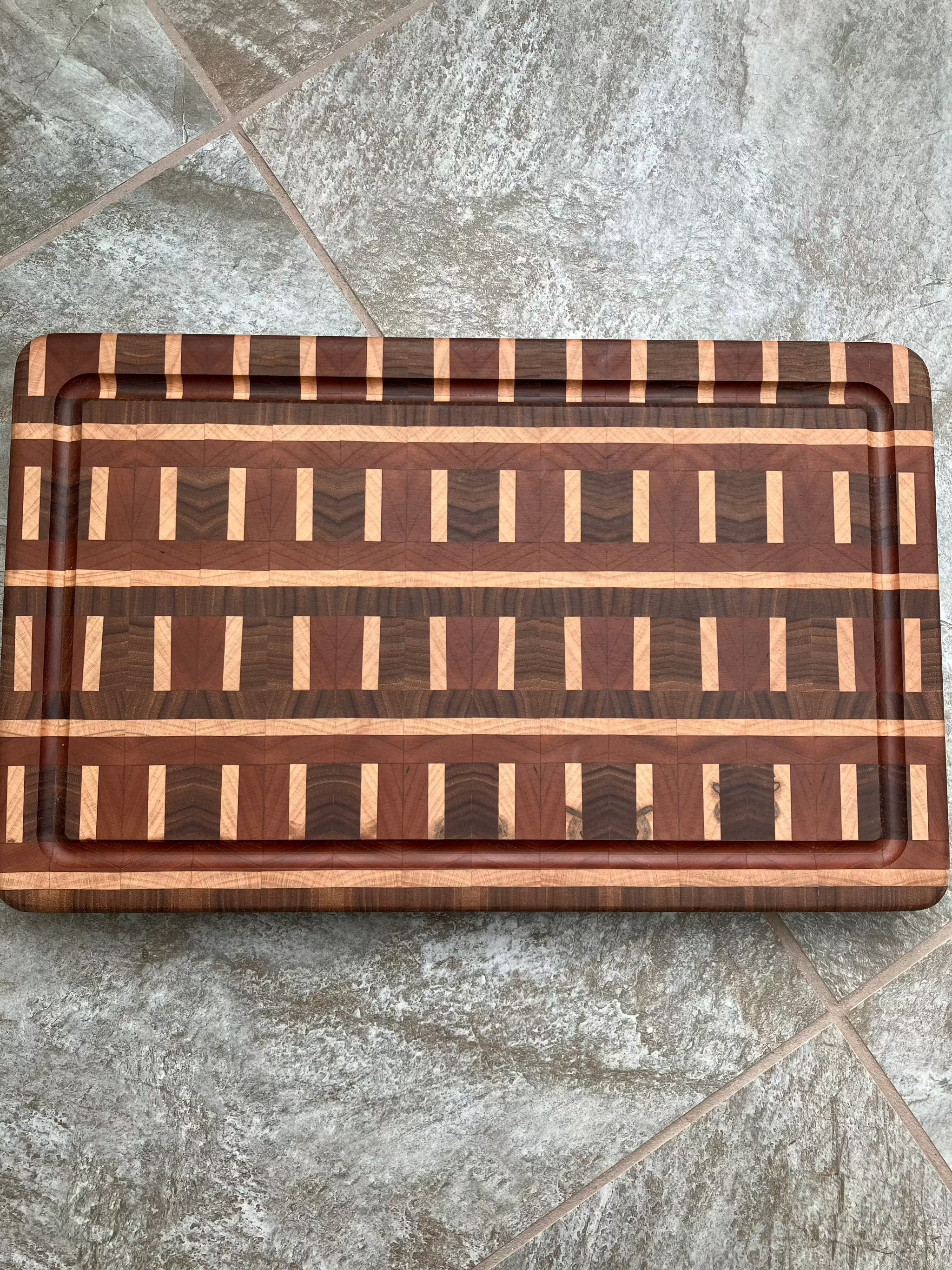 Handmade wooden cutting board