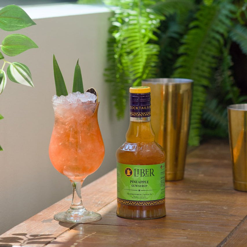 Pineapple Gum Syrup - Tipsy Cocktail Supply Co.