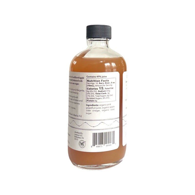 Grapefruit Shrub 16 oz. - Tipsy Cocktail Supply Co.