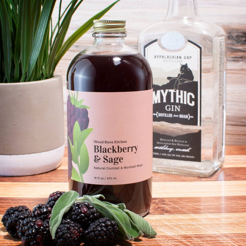 Blackberry & Sage Cocktail Mixer - Tipsy Cocktail Supply Co.