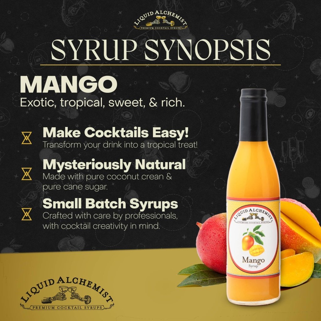 Mango Cocktail Syrup - Tipsy Cocktail Supply Co.