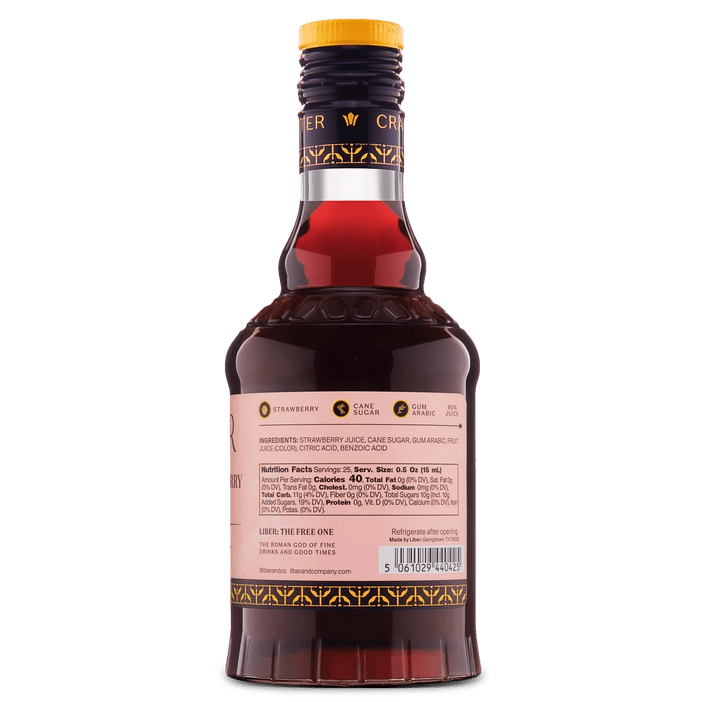Pacific Strawberry Syrup - Tipsy Cocktail Supply Co.