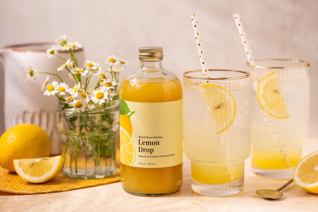 Lemon Drop Natural Cocktail & Mocktail Mixer - Tipsy Cocktail Supply Co.