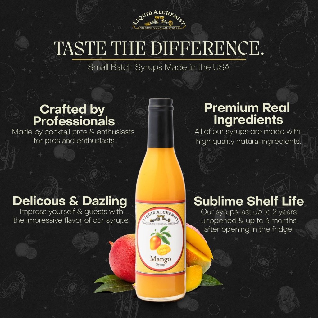 Mango Cocktail Syrup - Tipsy Cocktail Supply Co.