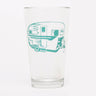 Camper Trailer Pint Glass - Tipsy Cocktail Supply Co.