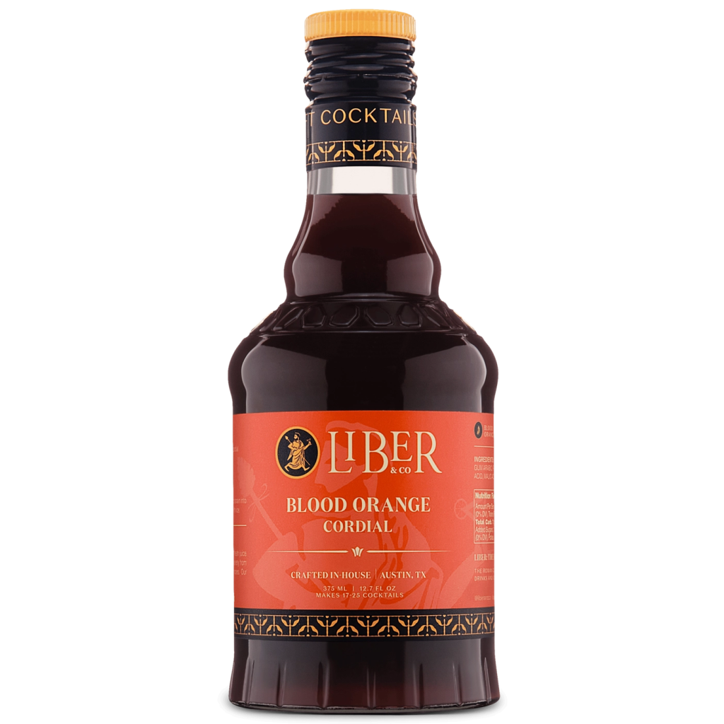 Blood Orange Cordial Cocktail Syrup - Tipsy Cocktail Supply Co.