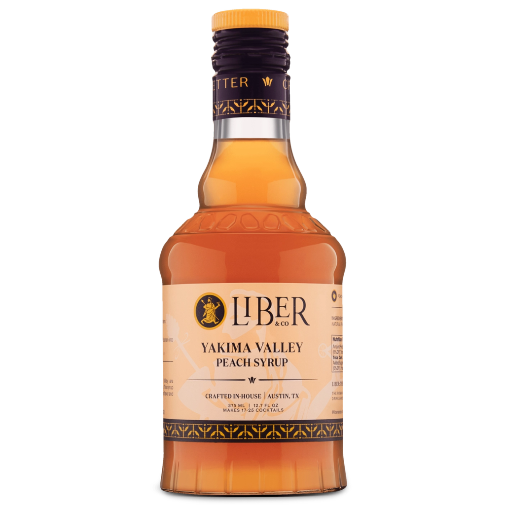 Yakima Valley Peach Syrup - Tipsy Cocktail Supply Co.