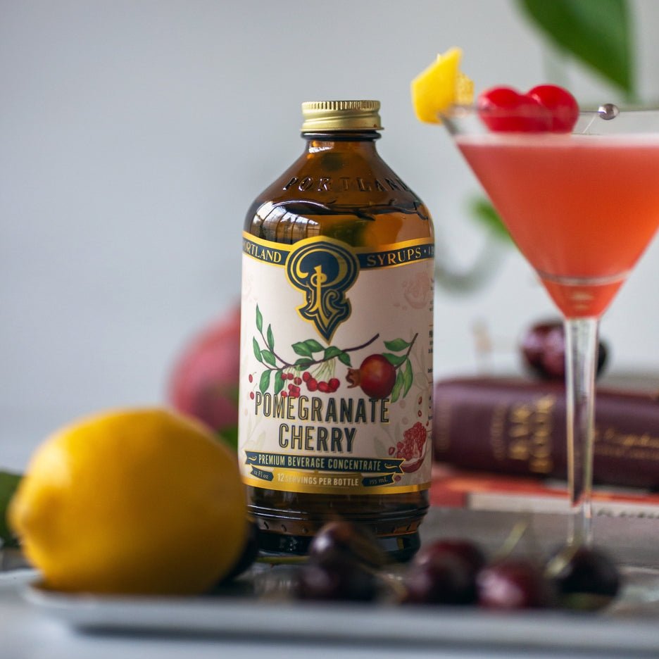 Pomegranate Cherry Holiday Punch - Tipsy Cocktail Supply Co.