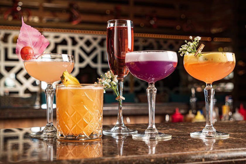 A Guide To The Types Of Cocktail Glasses And When To Use Them - Tipsy Cocktail Supply Co.