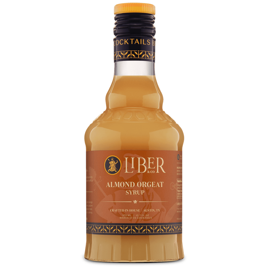 Almond Orgeat Syrup: 375 mL - Tipsy Cocktail Supply Co.