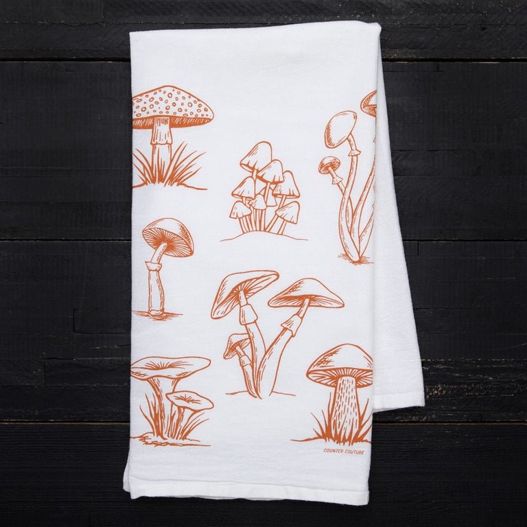 Mushroom Bar Towel - Tipsy Cocktail Supply Co.