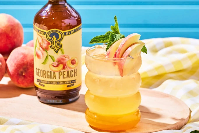 Georgia Peach Syrup - Tipsy Cocktail Supply Co.