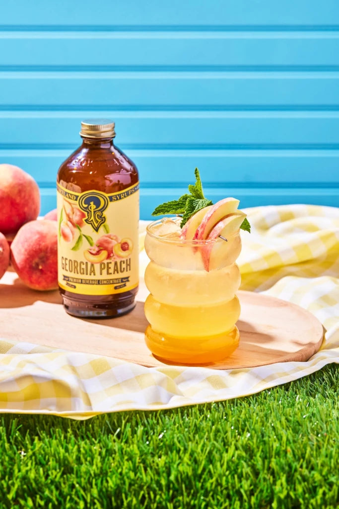 Georgia Peach Syrup - Tipsy Cocktail Supply Co.