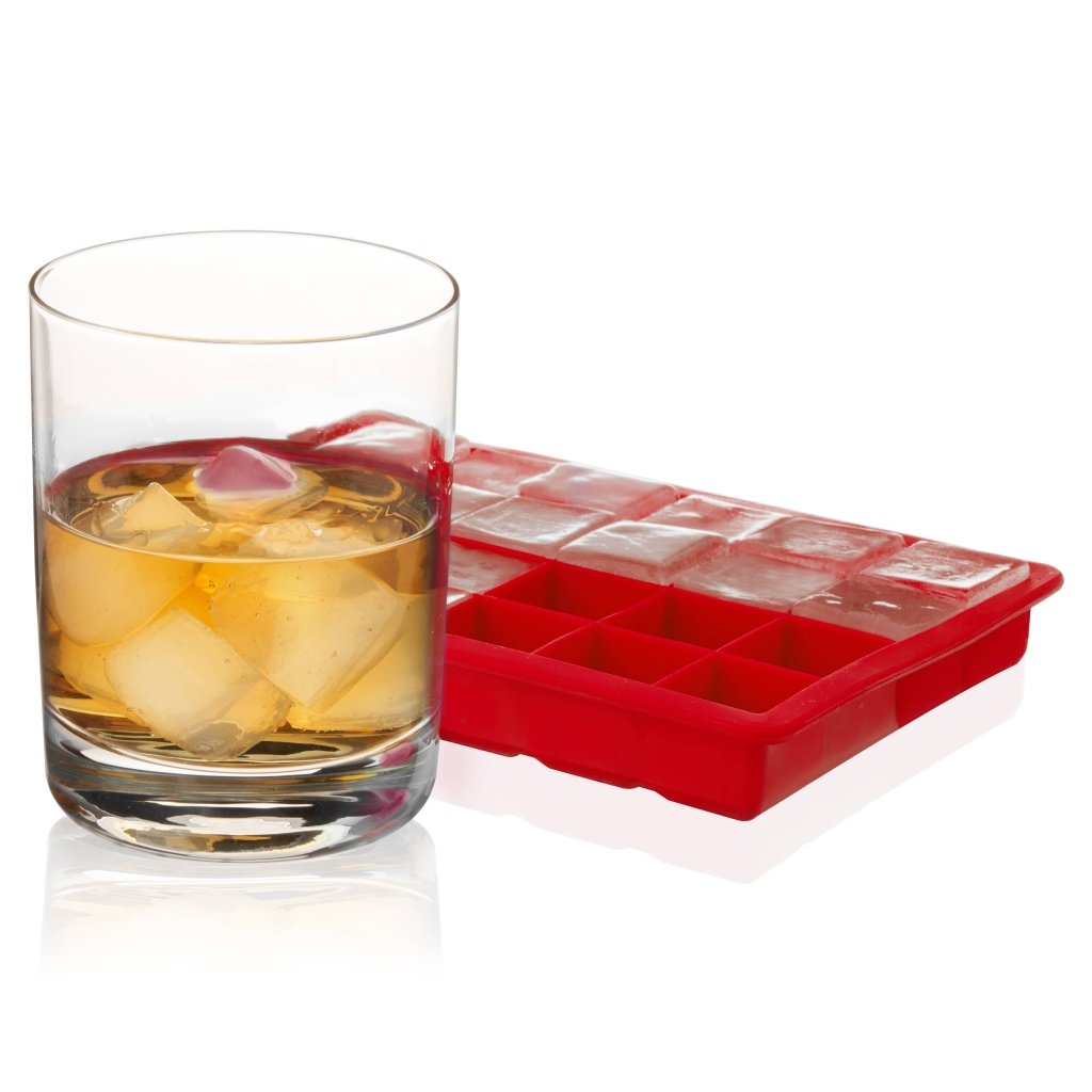 1" Ice Cube Tray w/ Lid for cocktails - Tipsy Cocktail Supply Co.