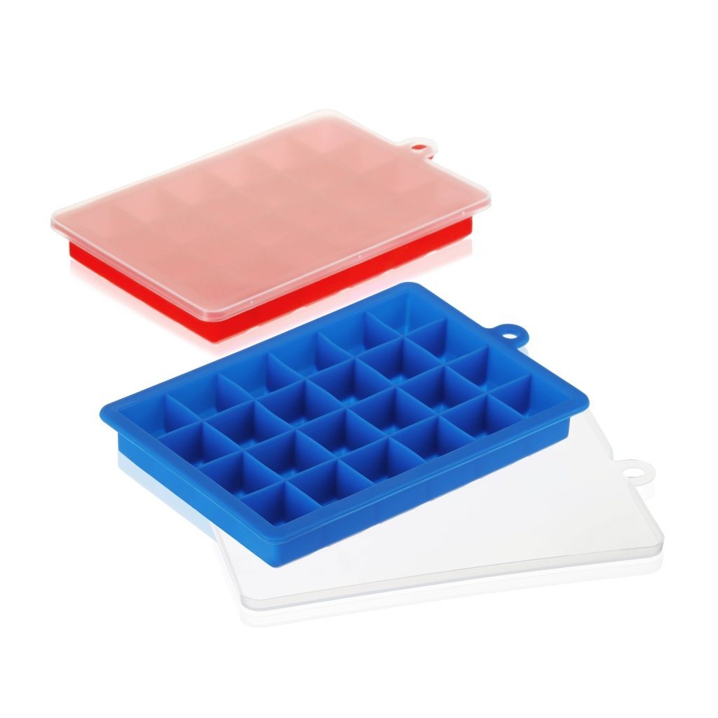 1" Ice Cube Tray w/ Lid for cocktails - Tipsy Cocktail Supply Co.