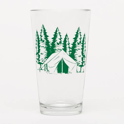 Camping Pint Glass - Tipsy Cocktail Supply Co.