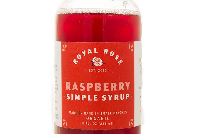 Raspberry Organic Simple Syrup - Tipsy Cocktail Supply Co.