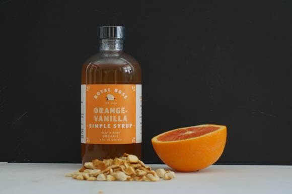 Orange Vanilla Organic Simple Syrup - Tipsy Cocktail Supply Co.