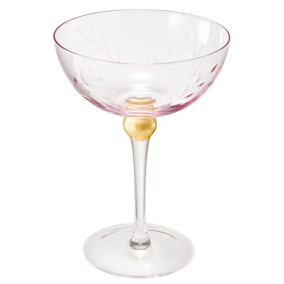 Classic Coupe Cocktail or Champagne Glasses - Tipsy Cocktail Supply Co.