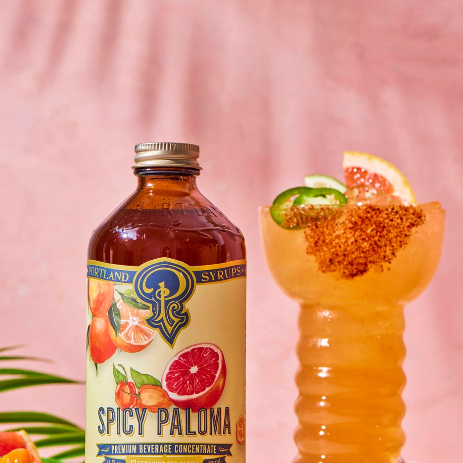 Spicy Paloma Beverage Syrup Concentrate - Tipsy Cocktail Supply Co.