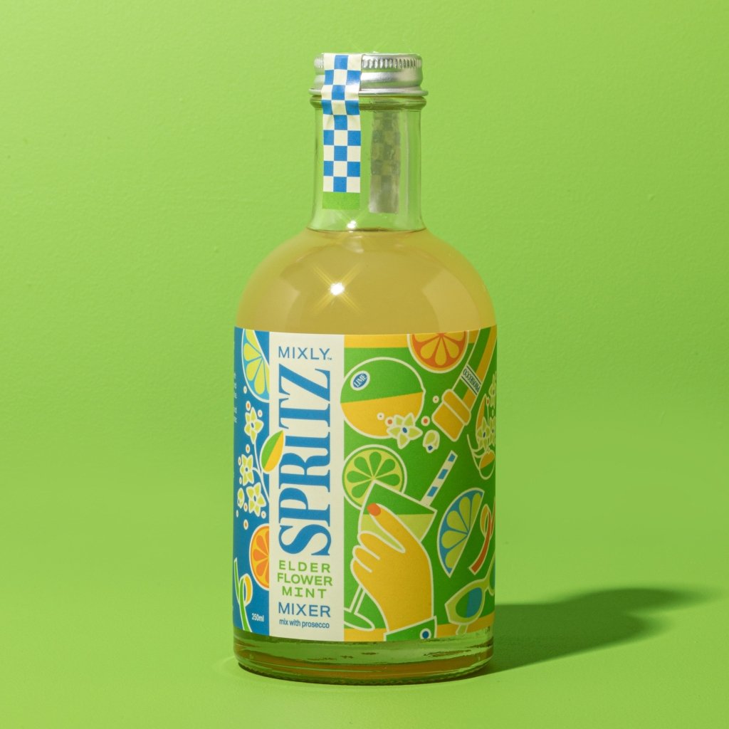 Elderflower Mint Spritz | Non Alcoholic Cocktail & Mocktail Mixer - Tipsy Cocktail Supply Co.