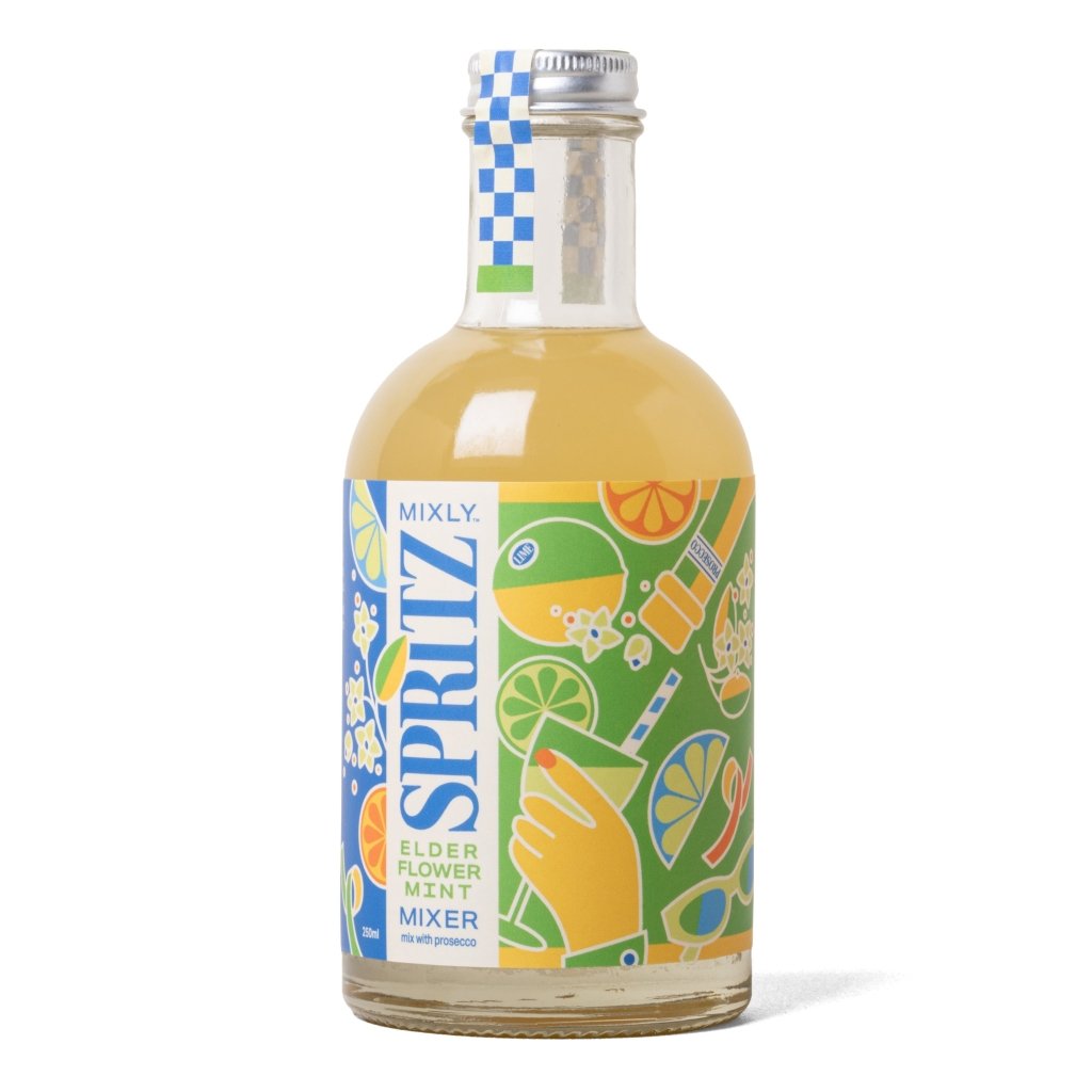 Elderflower Mint Spritz | Non Alcoholic Cocktail & Mocktail Mixer - Tipsy Cocktail Supply Co.