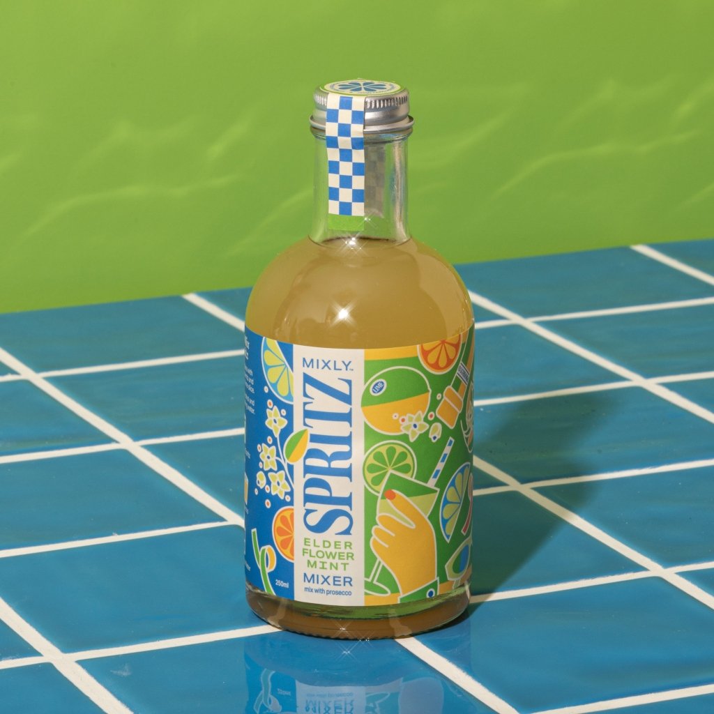 Elderflower Mint Spritz | Non Alcoholic Cocktail & Mocktail Mixer - Tipsy Cocktail Supply Co.