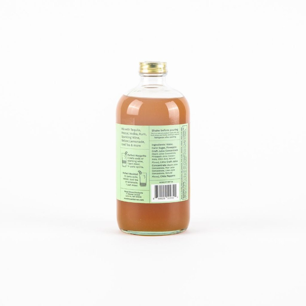 Margarita (Spicy Pineapple & Lime) Cocktail & Mocktail Mixer, 16 fl oz - Tipsy Cocktail Supply Co.