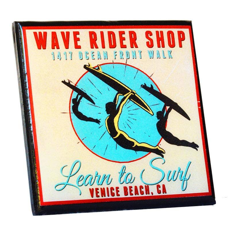 Classic Surf Shop Coaster Set - Tipsy Cocktail Supply Co.