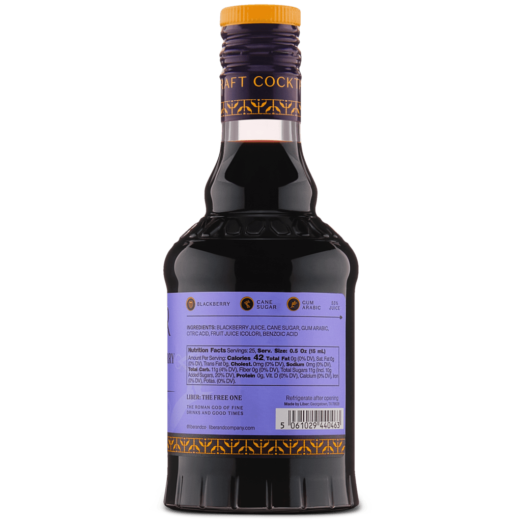 Marion Blackberry Syrup - Tipsy Cocktail Supply Co.