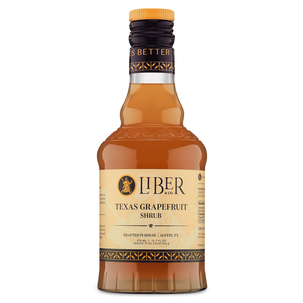 Texas Grapefruit Shrub - Tipsy Cocktail Supply Co.
