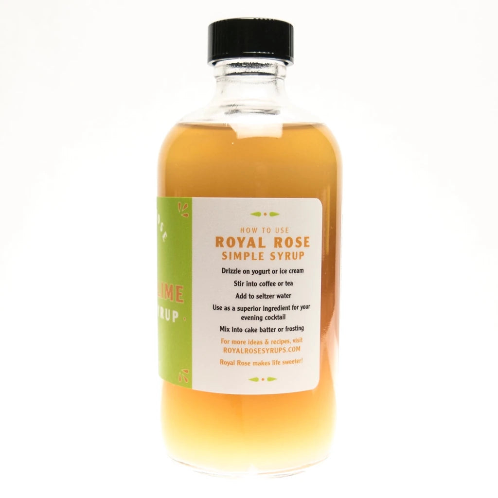 Ginger Lime Organic Syrup - Tipsy Cocktail Supply Co.