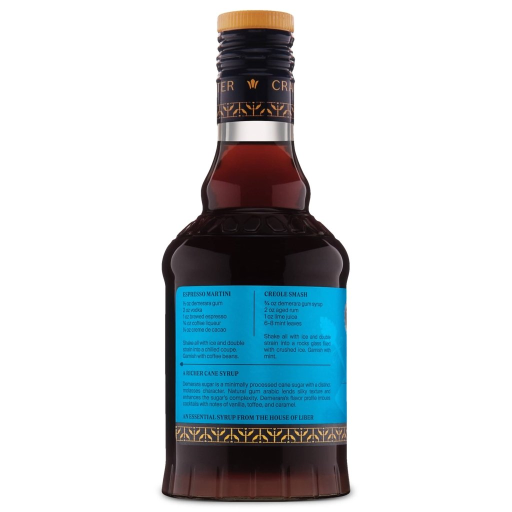 Demerara Gum Syrup: 375 mL - Tipsy Cocktail Supply Co.