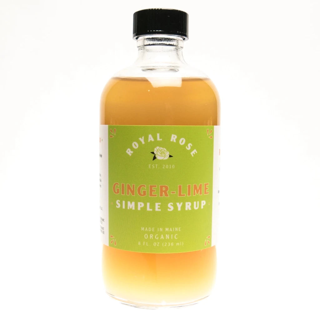Ginger Lime Organic Syrup - Tipsy Cocktail Supply Co.