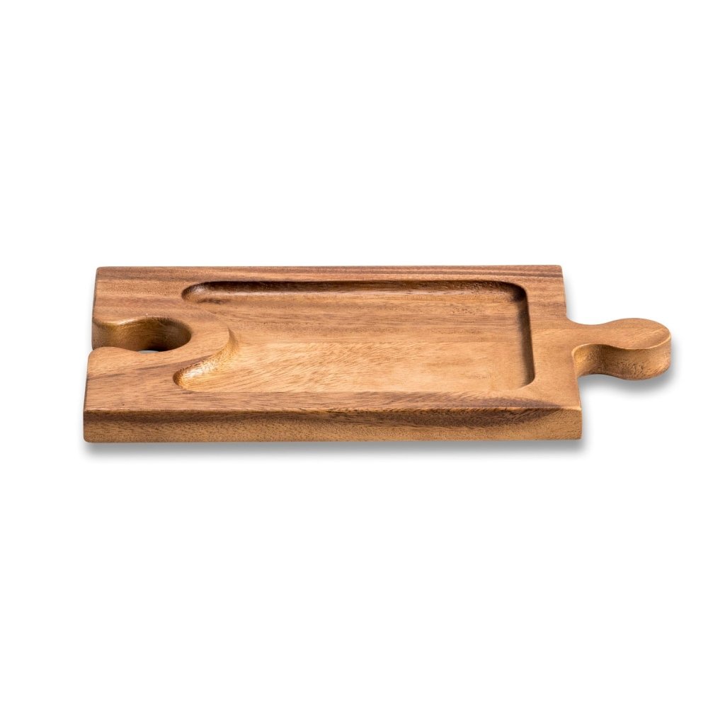 Personal Charcuterie and Wine Glass Holder - Tipsy Cocktail Supply Co.