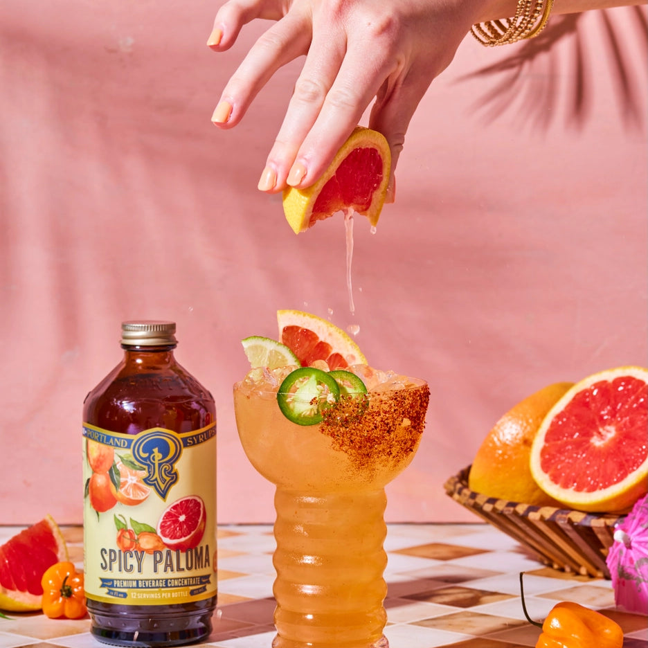 Spicy Paloma Beverage Syrup Concentrate - Tipsy Cocktail Supply Co.