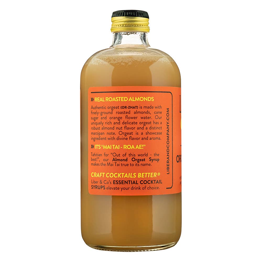 Almond Orgeat Syrup - Tipsy Cocktail Supply Co.