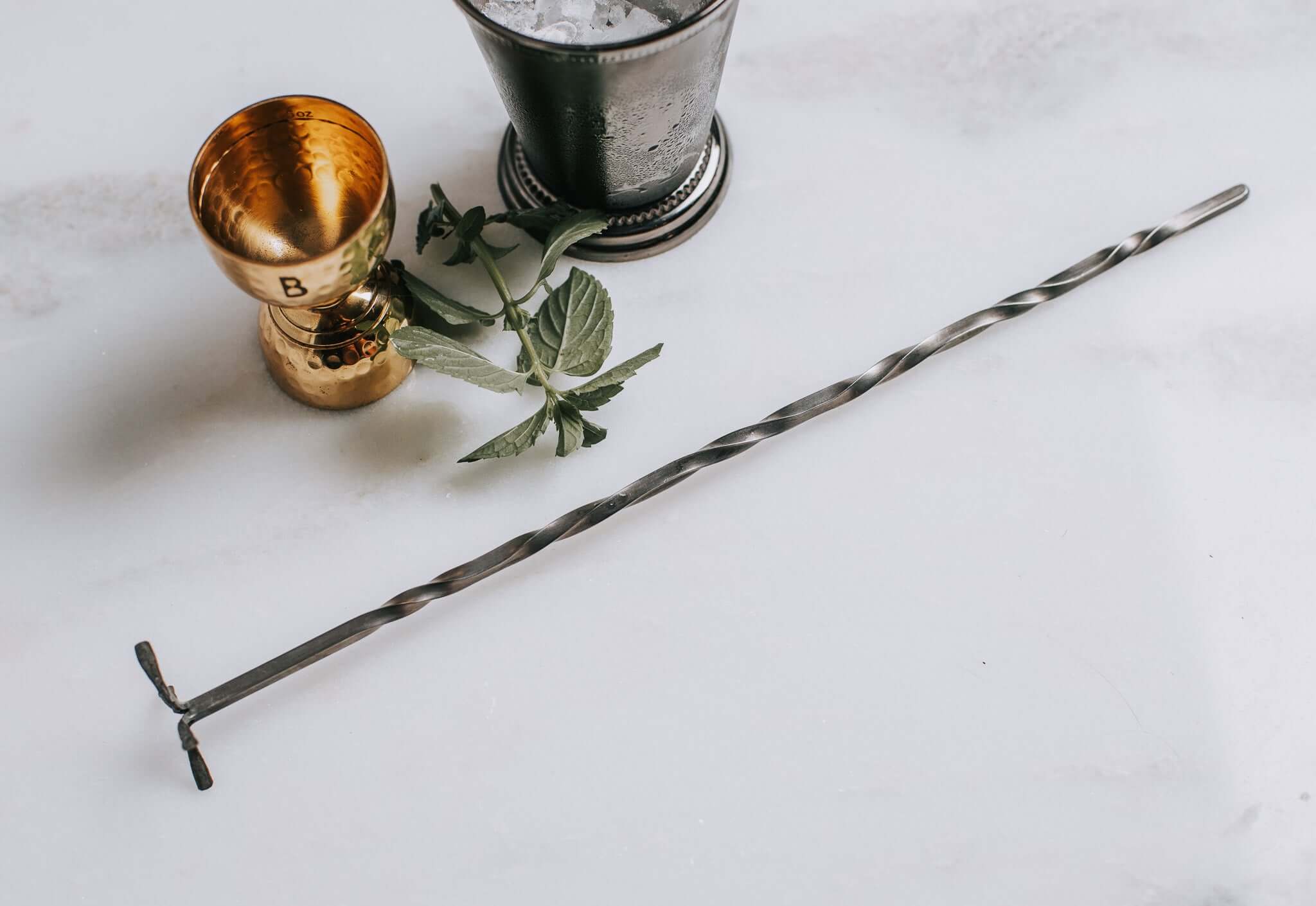 Hand-Forged Swizzle Stick – Tipsy Cocktail Supply Co.