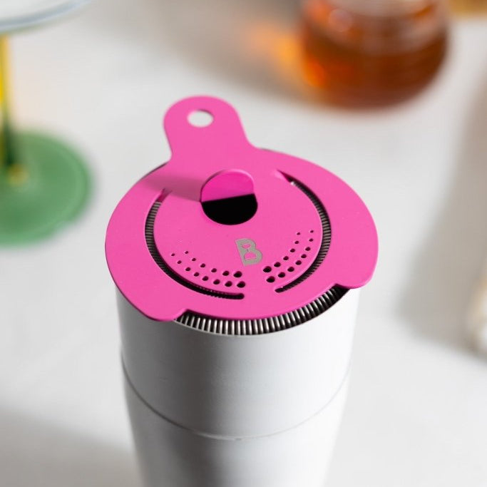 CHERRY BLOSSOM COLLECTION | The Hawthorne Strainer | Made in USA - Tipsy Cocktail Supply Co.