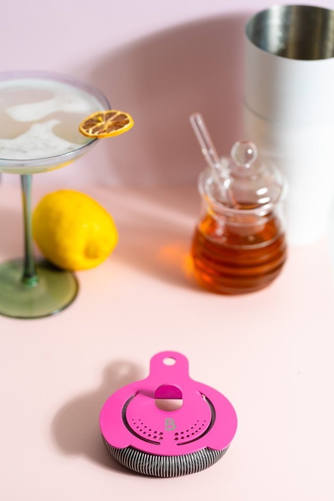 CHERRY BLOSSOM COLLECTION | The Hawthorne Strainer | Made in USA - Tipsy Cocktail Supply Co.