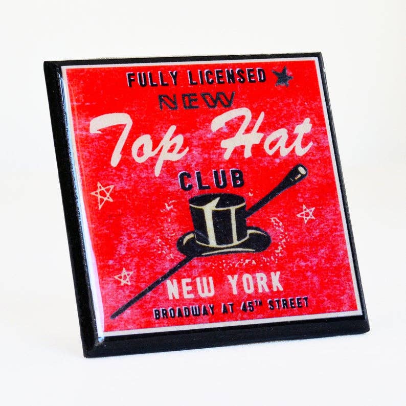 Classic Lounge Drink Coaster Set - Tipsy Cocktail Supply Co.